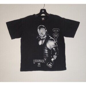 Vintage The Undertaker WWE 2007 T Shirt Youth Size Large Kids By Hybrid Tees